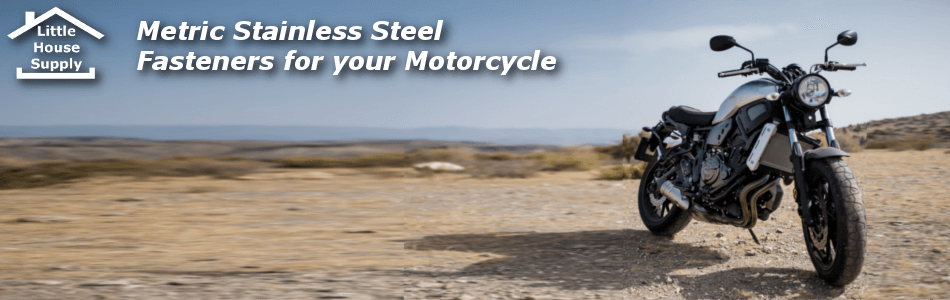 Metric Stainless Steel Fastners for your Motorcycle