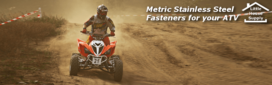 Metric Stainless Steel Fastners for your ATV