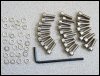 Carb Screw Set - Honda CB350F (73-74), CB400F (75-77), CB550F Supersport ((76-77) - BCM-9028