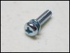 Philips Pan Head Bolt w/washer - zinc blue - M5x10 - BBF-050-010